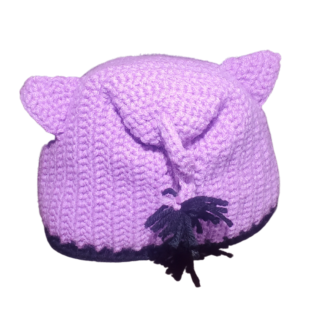 Crochet Pig Hat Pattern - Adult Size (PDF Pattern)